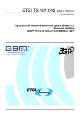 Norma ETSI TS 101043-V6.8.0 31.12.2003 náhľad