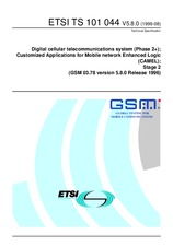 Norma ETSI TS 101044-V5.8.0 30.8.1999 náhľad