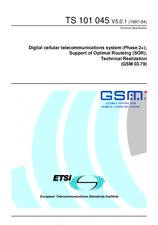 Norma ETSI TS 101045-V5.0.1 30.4.1997 náhľad