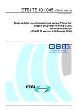 Norma ETSI TS 101045-V5.5.0 30.11.1999 náhľad