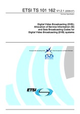 Norma ETSI TS 101162-V1.2.1 1.7.2009 náhľad