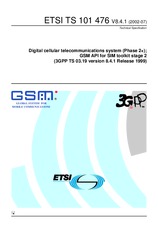 NEPLATNÁ ETSI TS 101476-V8.4.0 30.6.2002 náhľad