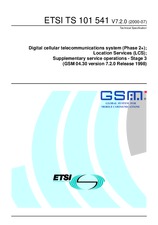 Náhľad ETSI TS 101541-V7.2.0 31.7.2000