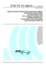 Náhľad ETSI TS 101808-8-V1.1.1 14.9.2000