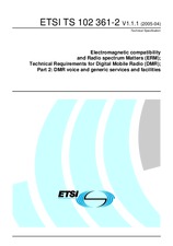 Norma ETSI TS 102361-2-V1.1.1 11.4.2005 náhľad