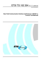 Norma ETSI TS 102394-V1.1.1 11.2.2005 náhľad