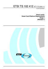Norma ETSI TS 102412-V7.1.0 10.11.2005 náhľad