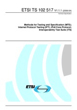 Norma ETSI TS 102517-V1.1.1 10.4.2006 náhľad