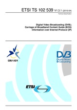 Norma ETSI TS 102539-V1.3.1 9.4.2010 náhľad