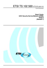 NEPLATNÁ ETSI TS 102569-V7.0.0 11.7.2007 náhľad