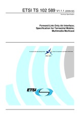 Norma ETSI TS 102589-V1.1.1 6.2.2009 náhľad