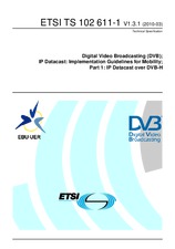 Norma ETSI TS 102611-1-V1.3.1 18.3.2010 náhľad