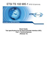 Norma ETSI TS 102695-1-V10.1.0 27.3.2015 náhľad
