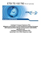 Norma ETSI TS 102792-V1.2.1 18.6.2015 náhľad
