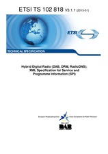 Norma ETSI TS 102818-V3.1.1 20.1.2015 náhľad