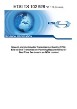 Norma ETSI TS 102928-V1.1.3 9.9.2014 náhľad