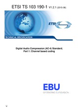 Norma ETSI TS 103190-1-V1.2.1 4.6.2015 náhľad
