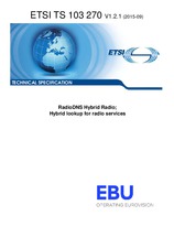 Norma ETSI TS 103270-V1.2.1 29.9.2015 náhľad