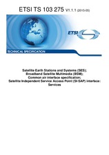 Norma ETSI TS 103275-V1.1.1 26.5.2015 náhľad