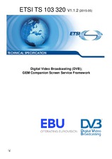 Norma ETSI TS 103320-V1.1.2 27.5.2015 náhľad