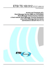 Norma ETSI TS 103912-V1.3.1 17.12.2003 náhľad