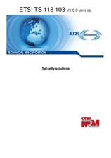 Norma ETSI TS 118103-V1.0.0 18.2.2015 náhľad