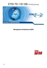 Norma ETSI TS 118106-V1.0.0 18.2.2015 náhľad