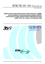 Norma ETSI TS 121101-V3.3.0 31.3.2001 náhľad