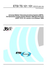 Norma ETSI TS 121101-V3.5.0 30.9.2001 náhľad