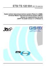Norma ETSI TS 122004-V4.1.0 31.3.2002 náhľad