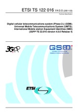 Norma ETSI TS 122016-V4.0.0 31.3.2001 náhľad