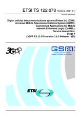 Norma ETSI TS 122078-V3.6.0 31.1.2001 náhľad