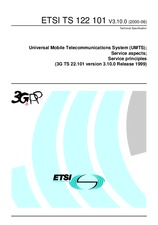 Norma ETSI TS 122101-V3.10.0 22.6.2000 náhľad