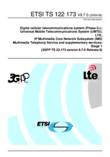 Norma ETSI TS 122173-V8.7.0 19.6.2009 náhľad