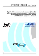Náhľad ETSI TS 123011-V4.0.0 31.3.2001