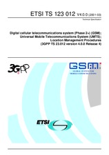 Norma ETSI TS 123012-V4.0.0 31.3.2001 náhľad