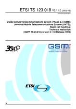 Norma ETSI TS 123018-V3.11.0 31.3.2002 náhľad