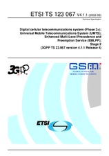 Náhľad ETSI TS 123067-V4.1.0 23.7.2001