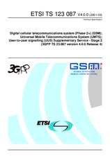 Norma ETSI TS 123087-V4.0.0 31.3.2001 náhľad