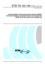 Norma ETSI TS 123146-V10.0.1 19.4.2011 náhľad