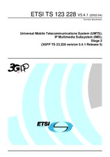Norma ETSI TS 123228-V5.4.1 17.4.2002 náhľad