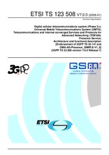 Norma ETSI TS 123508-V7.0.0 14.1.2008 náhľad