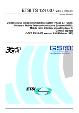 Norma ETSI TS 124007-V3.5.0 30.9.2000 náhľad