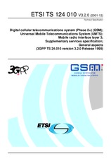 Norma ETSI TS 124010-V3.2.0 31.12.2001 náhľad