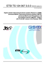 Norma ETSI TS 124067-V3.0.0 28.1.2000 náhľad