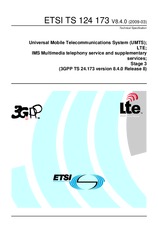 Norma ETSI TS 124173-V8.4.0 26.3.2009 náhľad