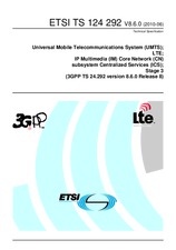 Norma ETSI TS 124292-V8.6.0 22.6.2010 náhľad