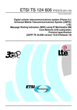 Norma ETSI TS 124606-V10.0.0 31.3.2011 náhľad