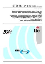 Norma ETSI TS 124642-V8.8.0 22.6.2011 náhľad
