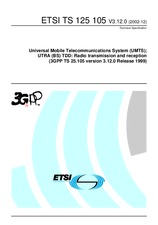Norma ETSI TS 125105-V3.12.0 31.12.2002 náhľad